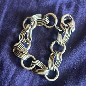 Elegant 12K Gold Filled Chunky Bracelet